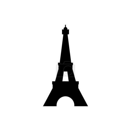 Illustration for Eiffel Tower icon - Simple Vector Illustration - Royalty Free Image