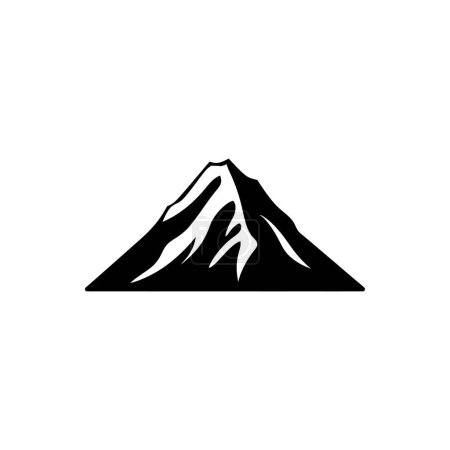 Illustration for Mount Fuji icon - Simple Vector Illustration - Royalty Free Image