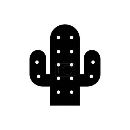 Illustration for Cactus icon - Simple Vector Illustration - Royalty Free Image