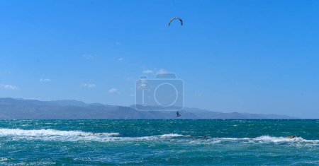 Photo for Paraglider on the Mediterranean sea 4 - Royalty Free Image