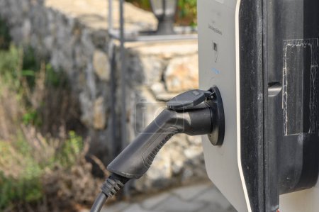 charging station for electric cars in a residential complex 2