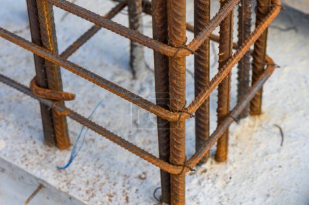 reinforcement at a construction site for concreting 6