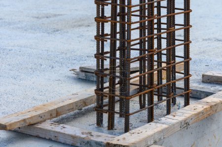 reinforcement at a construction site for concreting 3