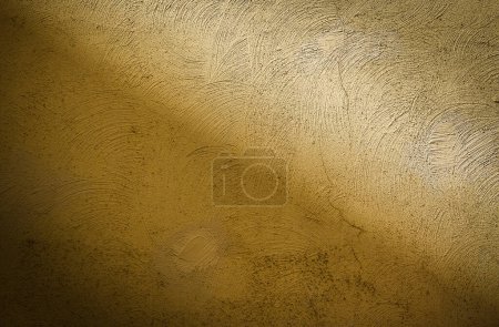 Cement wall painted yellow texture and background seamless 3