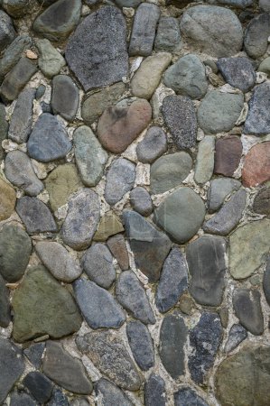 piedras de mar como textura de fondo