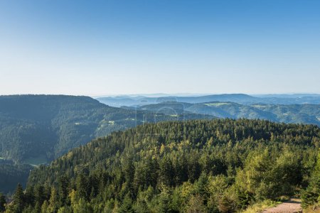 Photo for Landscape panorama on the Black Forest High Road, Seebach, Black Forest National Park, Baden-Wuerttemberg, Germany - Royalty Free Image
