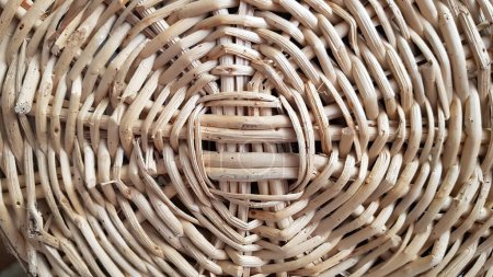 Photo for The picture of a wicker base which can be used as texture - Royalty Free Image