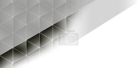 Photo for Abstract Geometric Web Banner Background in vivid colours - Royalty Free Image