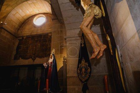 Photo for Crucifix in the holy cross - Royalty Free Image