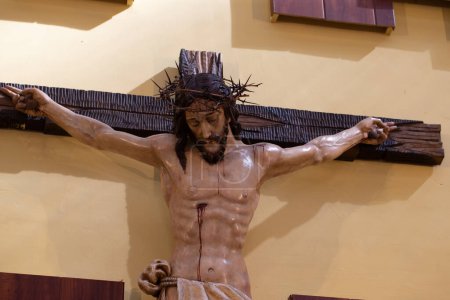 Photo for Crucifix in the holy cross - Royalty Free Image