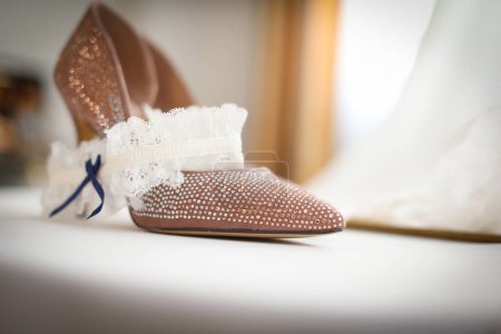 Foto de Zapatos y accesorios de boda - Imagen libre de derechos