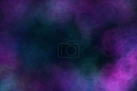 Photo for Abstract background in the form of many-colored clouds and is suitable for use in projects of imagination, creativity and design. - Royalty Free Image