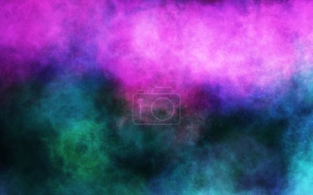 Photo for Abstract background in the form of multi-colored clouds. - Royalty Free Image