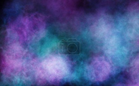 Photo for Abstract background in the form of multi-colored clouds. - Royalty Free Image