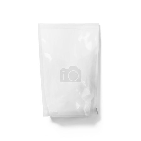 Close up view cookie mix packing isolated on white.
