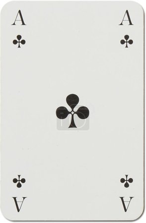 Nahaufnahme verschiedener origineller, von französischer Tradition inspirierter Spielkarten, die für das Spielkonzept geeignet sind.