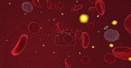 Photo for Hypercalcemia is a condition characterized by increased calcium levels in the blood. 3D rendering - Royalty Free Image