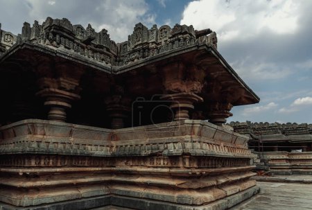 Sri Veeranarayana Swamy Belavadi Temple is the largest Hindu temple of Hoysala architecture. India