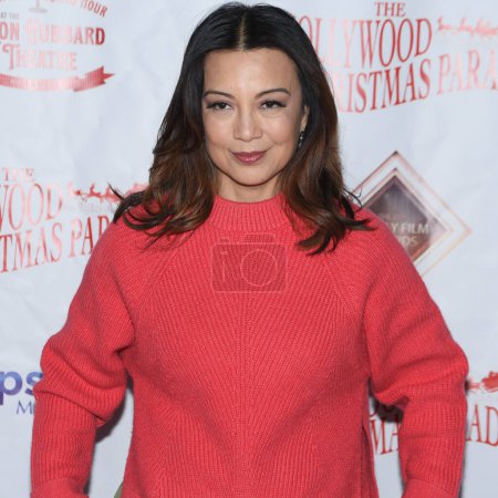 Photo for Hollywood, CA USA - November 26, 2023: Ming-Na Wen attends the 91st Annual Hollywood Christmas Parade - Royalty Free Image