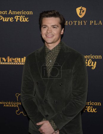 Photo for Hollywood, CA USA - February 9, 2024: Joel Courtney attends the 31st Annual Movieguide Awards in Hollywood, CA. - Royalty Free Image