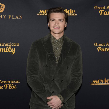 Photo for Hollywood, CA USA - February 9, 2024: Joel Courtney attends the 31st Annual Movieguide Awards in Hollywood, CA. - Royalty Free Image