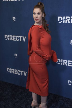 Photo for Beverly Hills, CA USA - March 10, 2024: Natalie Friedman attends DIRECTV Streaming with the Stars. - Royalty Free Image