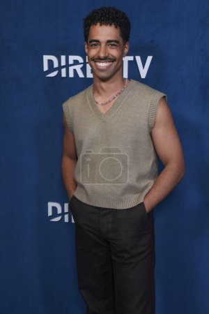 Photo for Beverly Hills, CA USA - March 10, 2024: Boman Martinez-Reid attends DIRECTV Streaming with the Stars. - Royalty Free Image