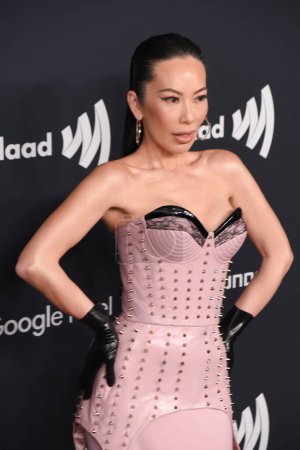Photo for Beverly Hills, CA USA - March 14, 2024: Christine Chiu attends the 35th Annual GLAAD Awards. - Royalty Free Image