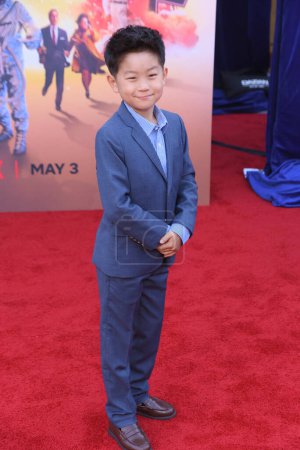 Photo for Hollywood, CA USA - April 30, 2024:  Isaac Bae attends the premiere of Netflix's Unfrosted. - Royalty Free Image