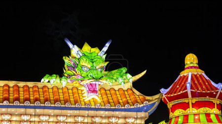 Téléchargez les photos : Le festival de lanternes animé à Taipei, Taiwan (2023 02 04, Taipei, Taiwan) - en image libre de droit