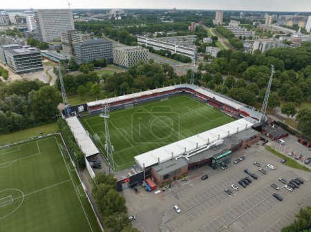 Téléchargez les photos : Rotterdam, le 22 juillet 2023, Pays-Bas. Van Donge et De Roo Stadion, domicile du club de football Excelsior. - en image libre de droit