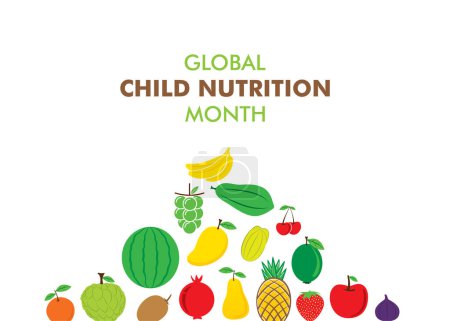 Global child nutrition month celebrate in the month of april.