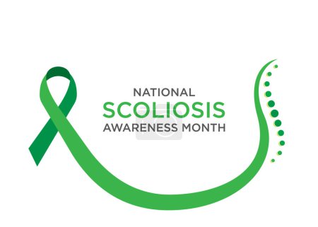 Scoliosis Awareness Month, usually in June, raises awareness about the sideways curvature of the spine.