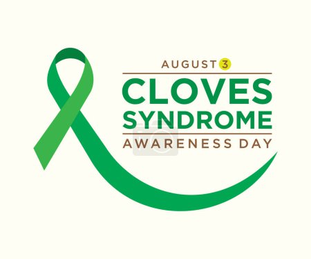 CLOVES Syndrome Awareness Day se celebra anualmente el 3 de agosto para crear conciencia sobre el síndrome de CLOVES, una condición rara y compleja de sobrecrecimiento..