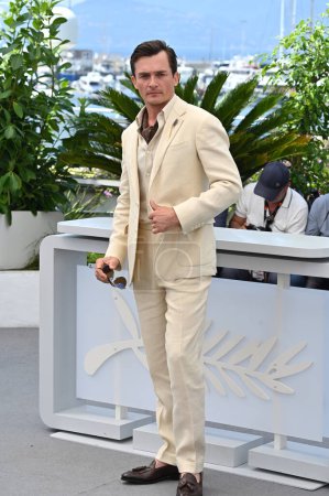 Photo for CANNES, FRANCE. May 24, 2023: Rupert Friend at the photocall for Asteroid City at the 76th Festival de Cannes - Royalty Free Image