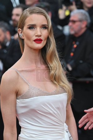 Photo for CANNES, FRANCE. May 23, 2023: Rosie Huntington-Whiteley at the premiere for Asteroid City at the 76th Festival de Cannes - Royalty Free Image