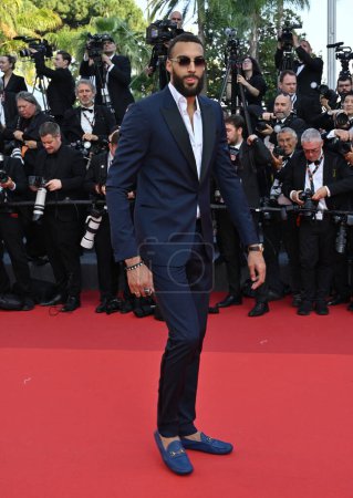 Photo for CANNES, FRANCE. May 23, 2023: Rudy Gobert at the premiere for Asteroid City at the 76th Festival de Cannes - Royalty Free Image
