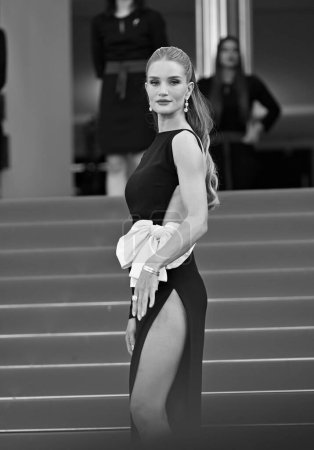 Photo for CANNES, FRANCE. May 22, 2023: Rosie Huntington-Whiteley at the premiere for Club Zero at the 76th Festival de Cannes - Royalty Free Image
