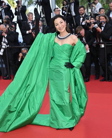 Foto de CANNES, FRANCIA 21 de mayo de 2023: Michelle Yeoh en el estreno de Firebrand en el 76º Festival de Cannes - Imagen libre de derechos
