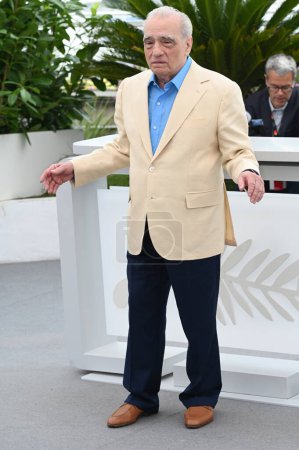 Téléchargez les photos : CANNES, FRANCE. 21 mai 2023 : Martin Scorsese au photocall pour Killers Of The Flower Moon au 76e Festival de Cannes - en image libre de droit