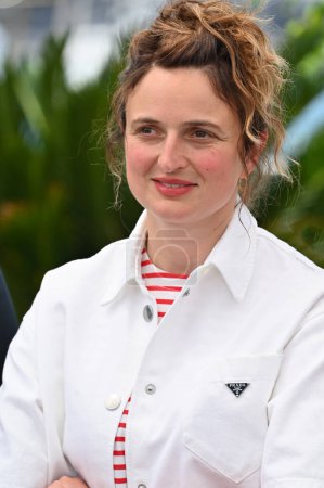 Photo for CANNES, FRANCE. May 27, 2023: Alice Rohrwacher at the photocall for La Chimera at the 76th Festival de Cannes - Royalty Free Image