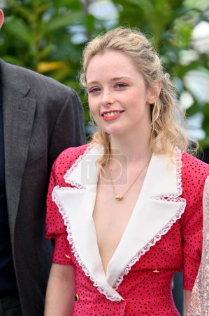 Photo for CANNES, FRANCE. May 23, 2023: Suzanna Son at the photocall for The Idol at the 76th Festival de Cannes - Royalty Free Image