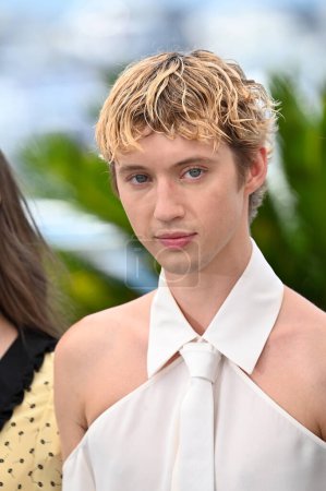 Photo for CANNES, FRANCE. May 23, 2023: Troye Sivan at the photocall for The Idol at the 76th Festival de Cannes - Royalty Free Image