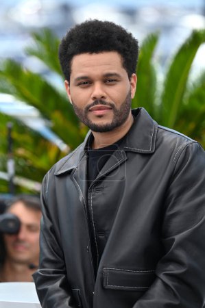 Photo for CANNES, FRANCE. May 23, 2023: Abel Tesfaye (The Weeknd) at the photocall for The Idol at the 76th Festival de Cannes - Royalty Free Image
