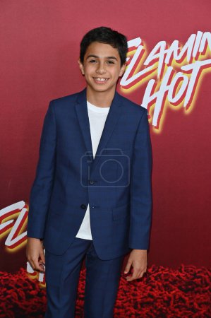 Photo for LOS ANGELES, CA. June 09, 2023:  Carlos Sanchez at the premiere for "Flamin' Hot" at Hollywood Post 43 - Royalty Free Image