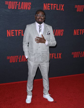 Photo for LOS ANGELES, CA. June 26, 2023:  Lil Rel Howery at the Los Angeles special screening for The OutLaws at the Regal LA Live - Royalty Free Image