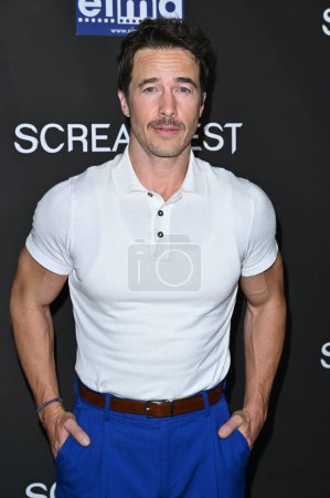 Photo for LOS ANGELES, CA. October 10, 2023:  Ryan Carnes at the premiere for Divinity at Screamfest LA at the TCL Chinese Theatre, Hollywood - Royalty Free Image