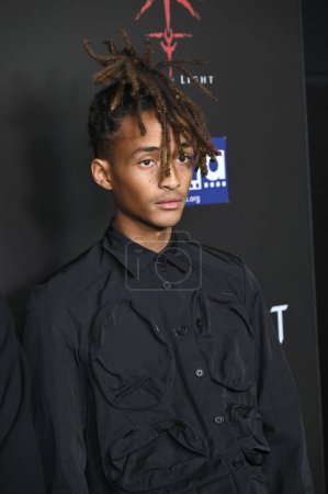 Photo for LOS ANGELES, CA. October 10, 2023:  Jaden Smith at the premiere for Divinity at Screamfest LA at the TCL Chinese Theatre, Hollywood - Royalty Free Image