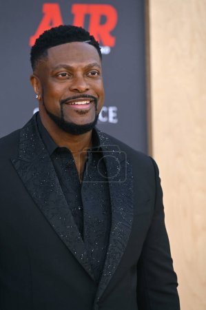 Photo for LOS ANGELES, CA. March 27, 2023:  Chris Tucker at the world premiere for Air at the Regency Village Theatre - Royalty Free Image