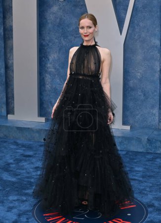 Photo for BEVERLY HILLS, CA. March 12, 2023:  Leslie Mann at the 2023 Vanity Fair Oscar Party at the Wallis Annenberg Center - Royalty Free Image